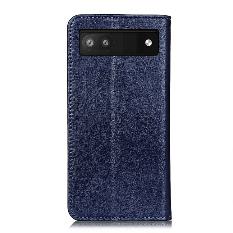For Google Pixel 7a Magnetic Crazy Horse Texture Leather Phone Case