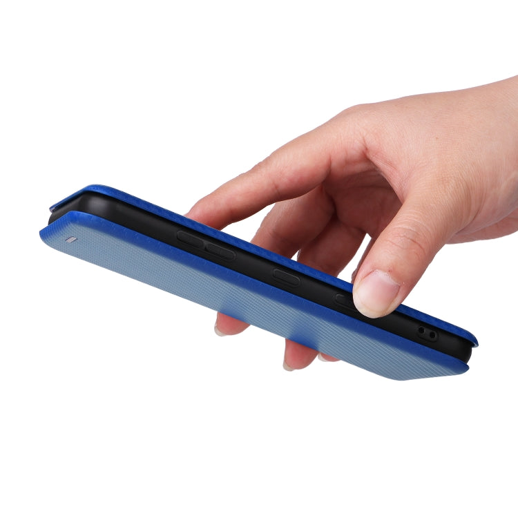 For Kyocera Digno SX3 KYG02 Carbon Fiber Texture Flip Leather Phone Case