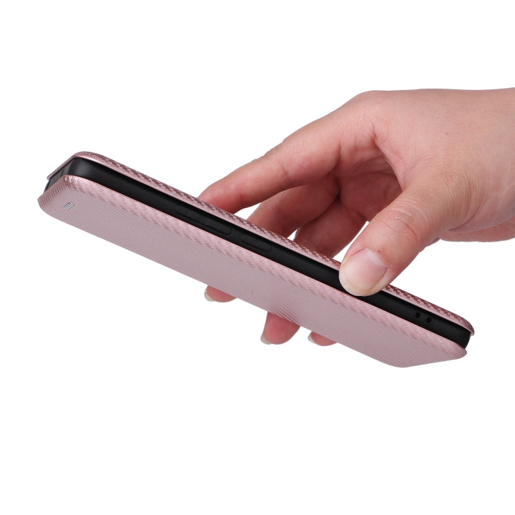 For Xiaomi 13 Lite Carbon Fiber Texture Flip Leather Phone Case