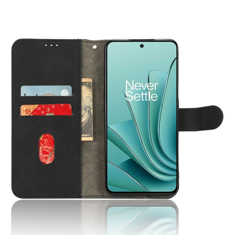 For OnePlus Ace 2V Skin Feel Magnetic Flip Leather Phone Case