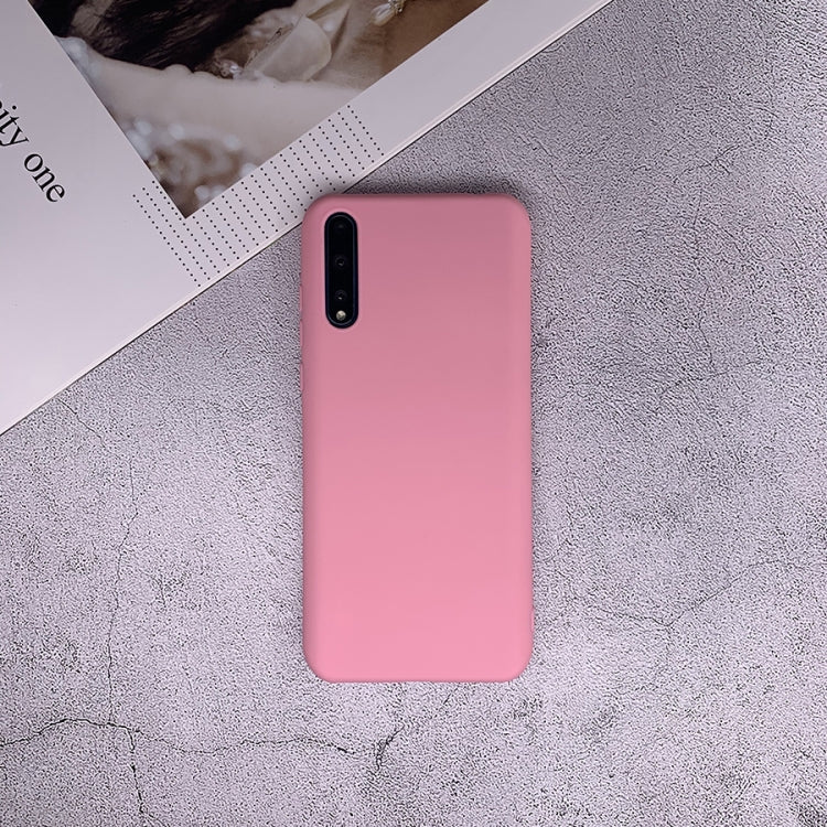 For Huawei Enjoy 10s Shockproof Frosted TPU Protective Case