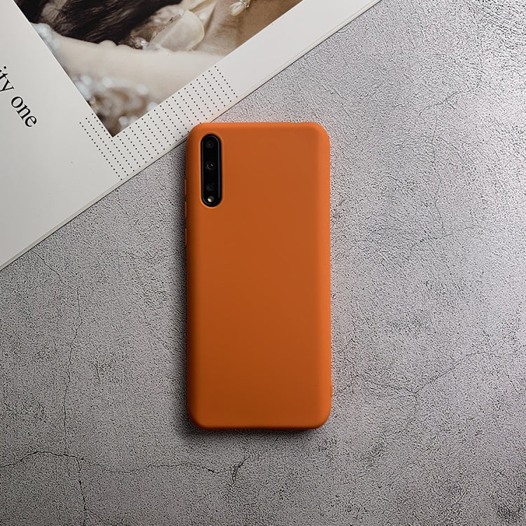 For Huawei Enjoy 10s Shockproof Frosted TPU Protective Case