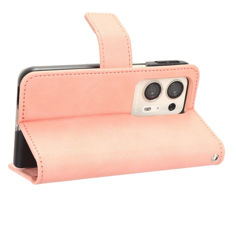 For OPPO Find N2 Lambskin Leather Phone Case