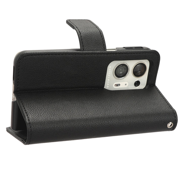 For OPPO Find N2 Lambskin Leather Phone Case