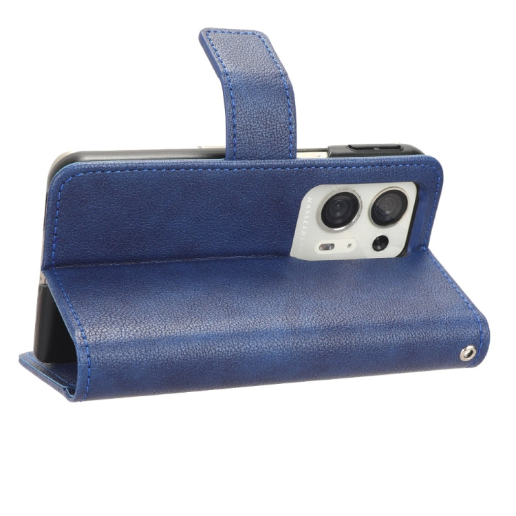 For OPPO Find N2 Lambskin Leather Phone Case