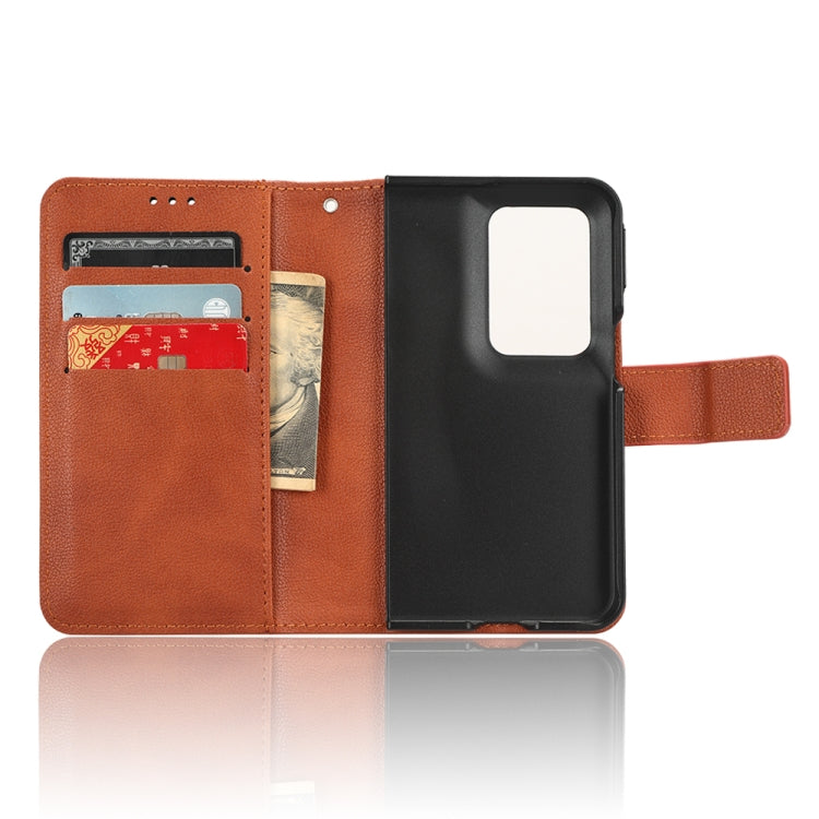 For OPPO Find N2 Lambskin Leather Phone Case