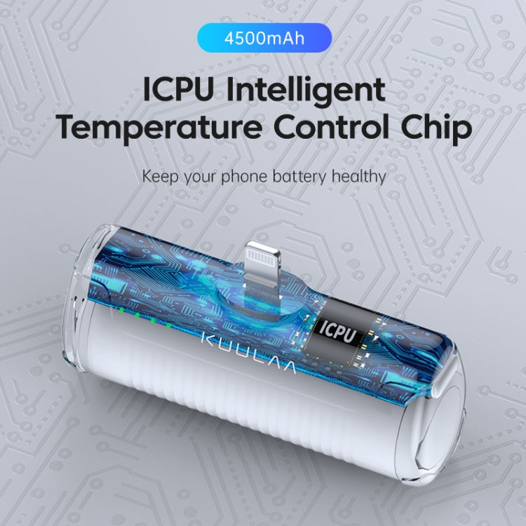 KUULAA KL-YD47 4500mAh 8 Pin Interface Mini Power Bank