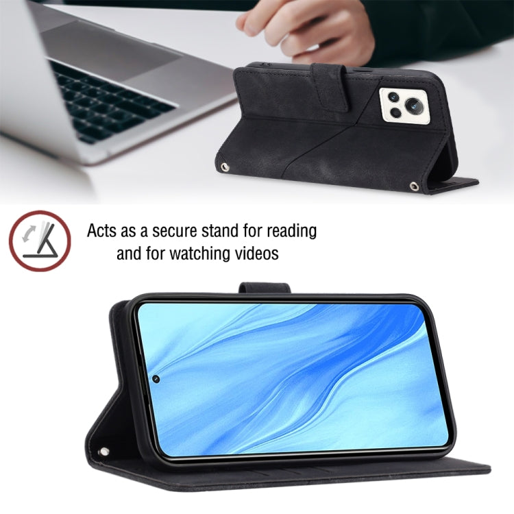 For Realme GT2 Explorer Master Skin-feel Embossed Leather Phone Case