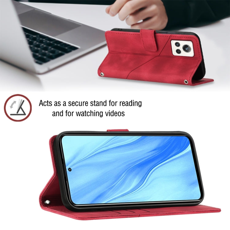 For Realme GT2 Explorer Master Skin-feel Embossed Leather Phone Case