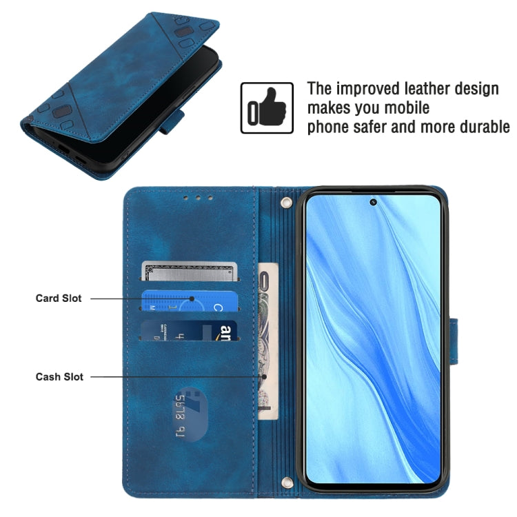 For Realme GT2 Explorer Master Skin-feel Embossed Leather Phone Case