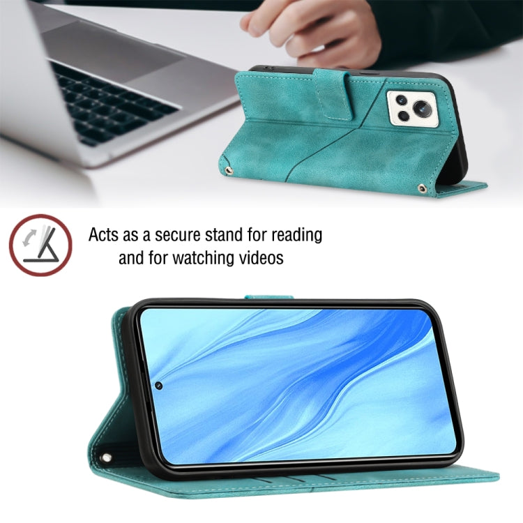 For Realme GT2 Explorer Master Skin-feel Embossed Leather Phone Case