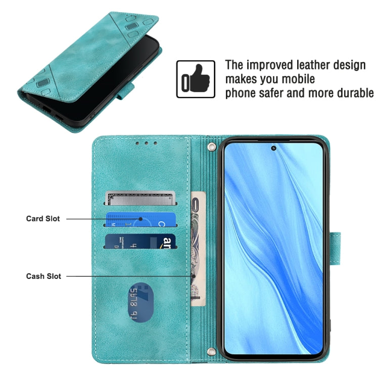 For Realme GT2 Explorer Master Skin-feel Embossed Leather Phone Case