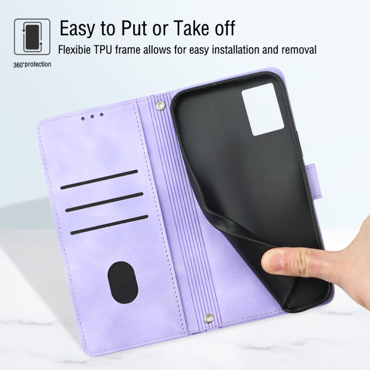 For Realme GT2 Explorer Master Skin-feel Embossed Leather Phone Case