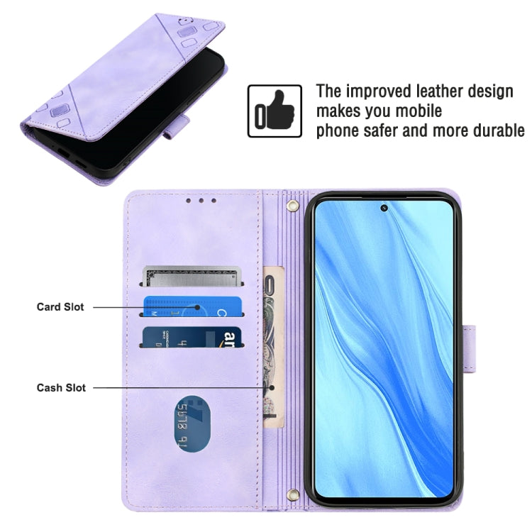 For Realme GT2 Explorer Master Skin-feel Embossed Leather Phone Case