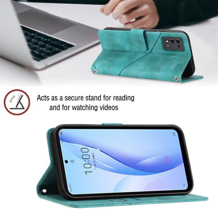 For ZTE Libero 5G III Skin-feel Embossed Leather Phone Case