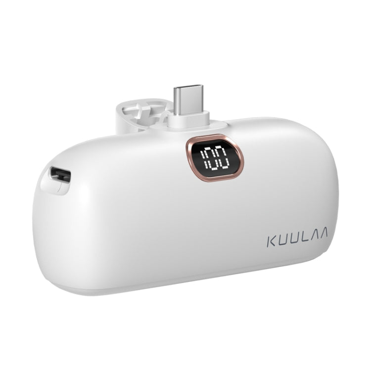 KUULAA KL-YD42 5000mAh USB-C/Type-C Interface Aurora Pocket Power Bank