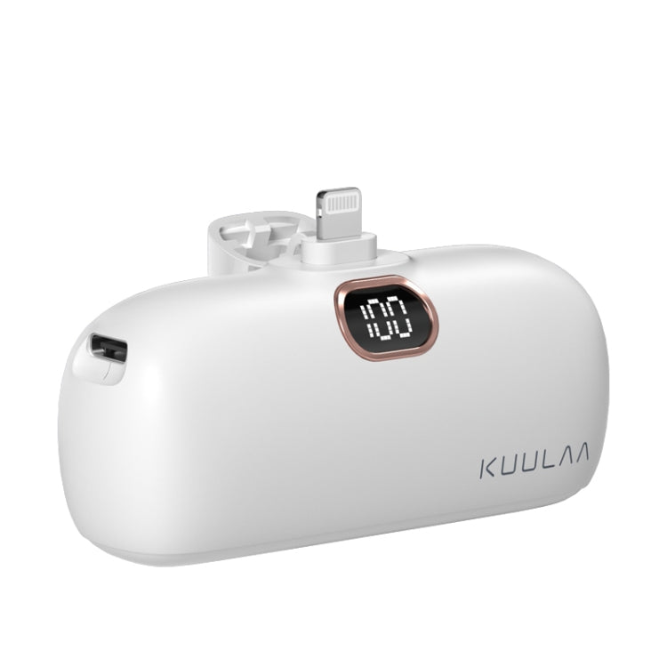 KUULAA KL-YD42 5000mAh 8 Pin Interface Aurora Pocket Power Bank
