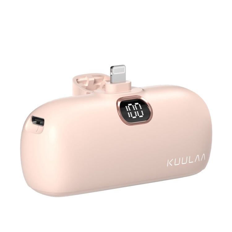 KUULAA KL-YD42 5000mAh 8 Pin Interface Aurora Pocket Power Bank