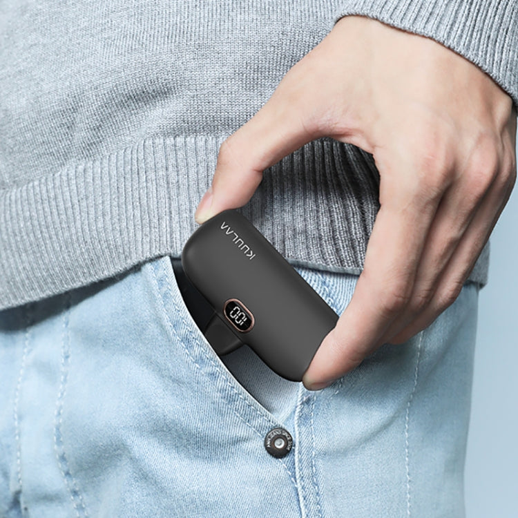KUULAA KL-YD42 5000mAh 8 Pin Interface Aurora Pocket Power Bank