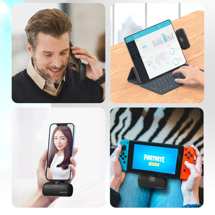KUULAA KL-YD42 5000mAh 8 Pin Interface Aurora Pocket Power Bank