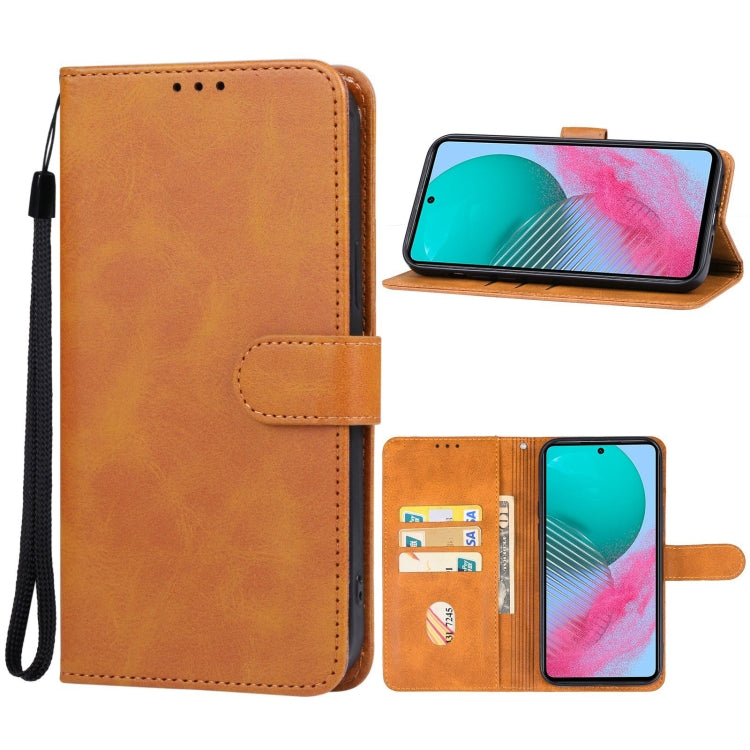 For Samsung Galaxy M54 Leather Phone Case