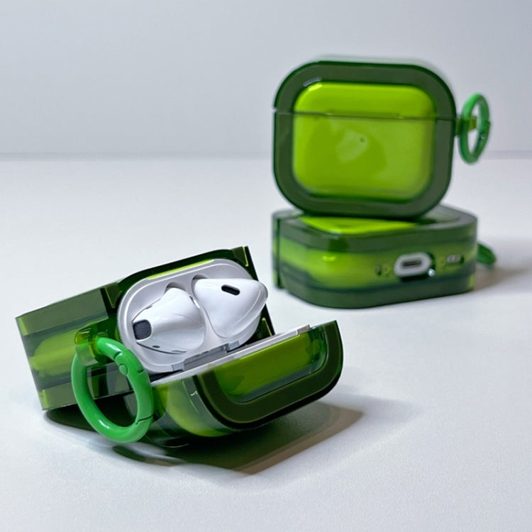 For AirPods Pro / Pro 2 2 in 1 Jelly TPU Earphone Protective Case
