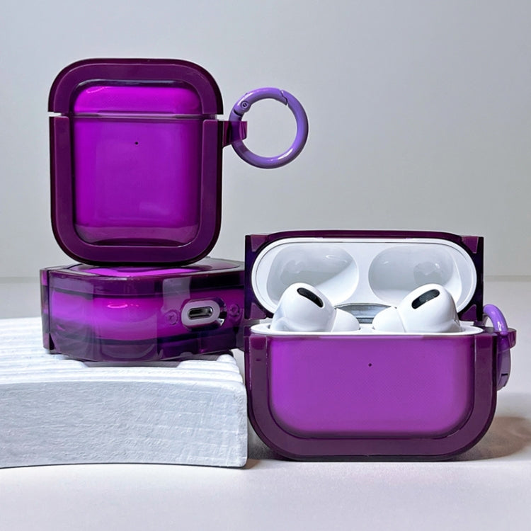 For AirPods Pro / Pro 2 2 in 1 Jelly TPU Earphone Protective Case