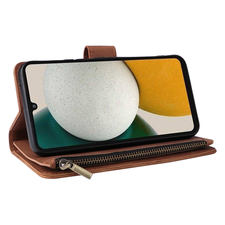 For Samsung Galaxy A34 5G Multifunctional Multi-Card Wallet Phone Leather Case