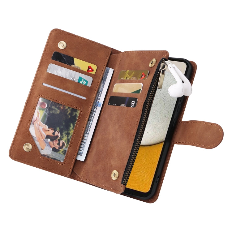 For Samsung Galaxy A34 5G Multifunctional Multi-Card Wallet Phone Leather Case