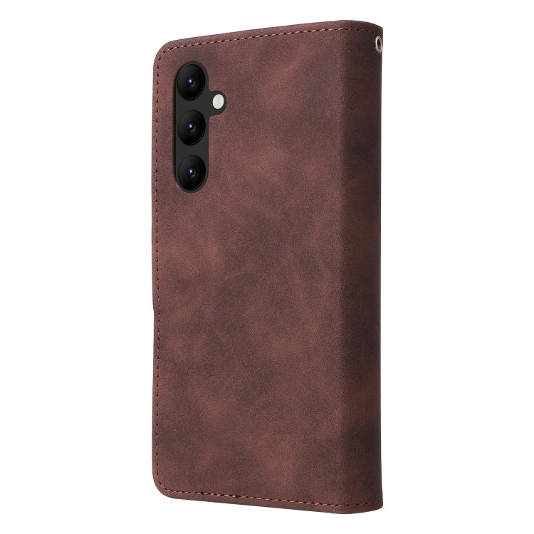 For Samsung Galaxy A34 5G Multifunctional Multi-Card Wallet Phone Leather Case