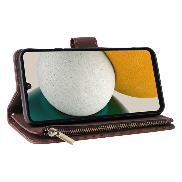 For Samsung Galaxy A34 5G Multifunctional Multi-Card Wallet Phone Leather Case