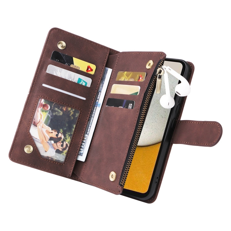 For Samsung Galaxy A34 5G Multifunctional Multi-Card Wallet Phone Leather Case