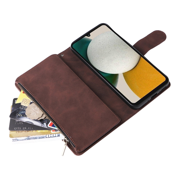 For Samsung Galaxy A34 5G Multifunctional Multi-Card Wallet Phone Leather Case