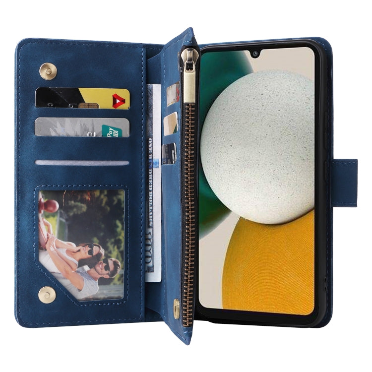 For Samsung Galaxy A34 5G Multifunctional Multi-Card Wallet Phone Leather Case