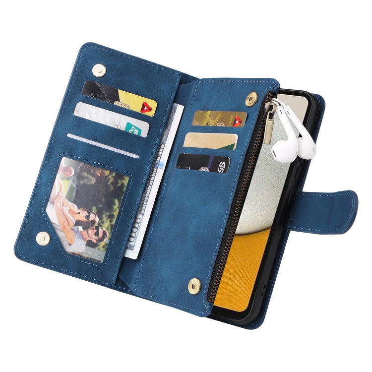 For Samsung Galaxy A34 5G Multifunctional Multi-Card Wallet Phone Leather Case