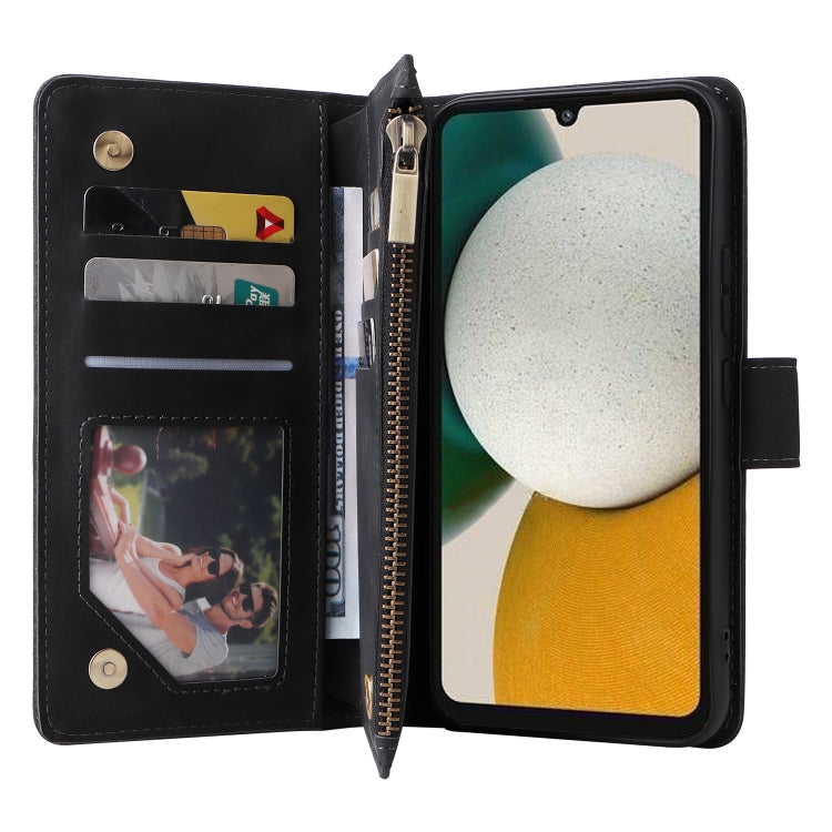 For Samsung Galaxy A34 5G Multifunctional Multi-Card Wallet Phone Leather Case