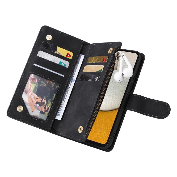 For Samsung Galaxy A34 5G Multifunctional Multi-Card Wallet Phone Leather Case