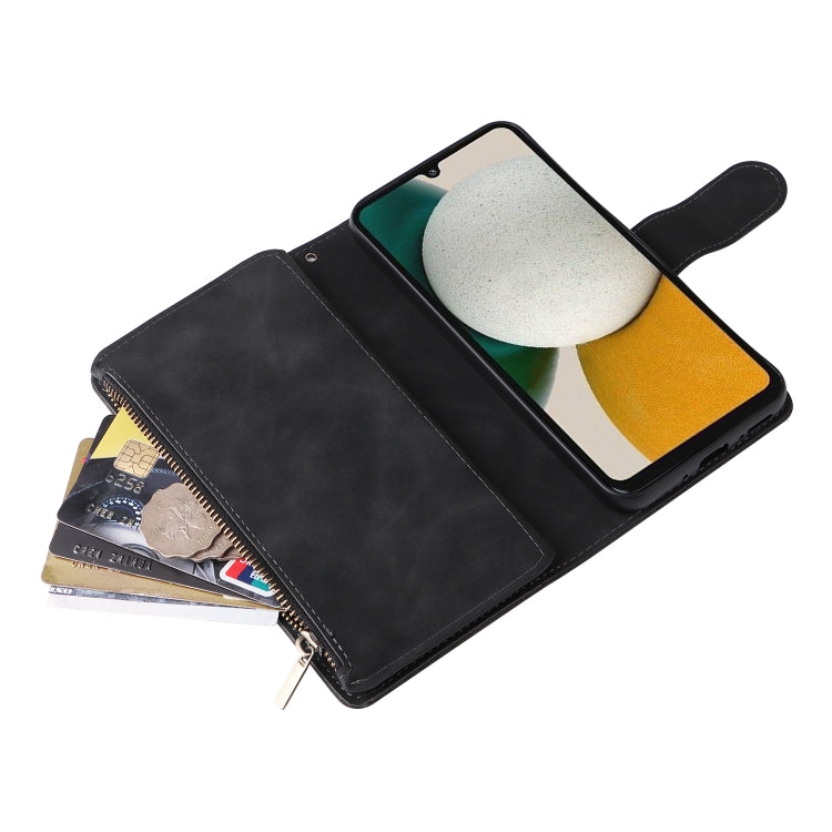 For Samsung Galaxy A34 5G Multifunctional Multi-Card Wallet Phone Leather Case