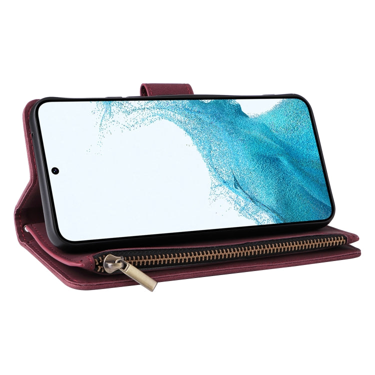 For Samsung Galaxy A54 5G Multifunctional Multi-Card Wallet Phone Leather Case