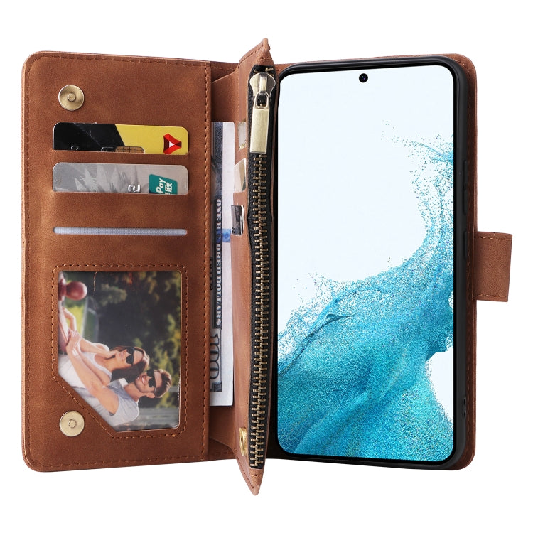 For Samsung Galaxy A54 5G Multifunctional Multi-Card Wallet Phone Leather Case