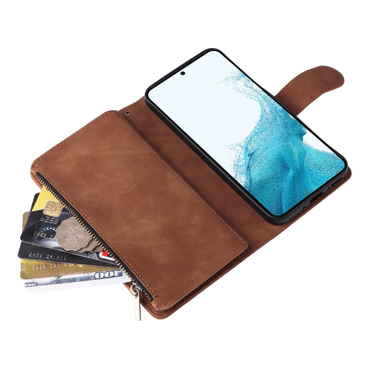 For Samsung Galaxy A54 5G Multifunctional Multi-Card Wallet Phone Leather Case