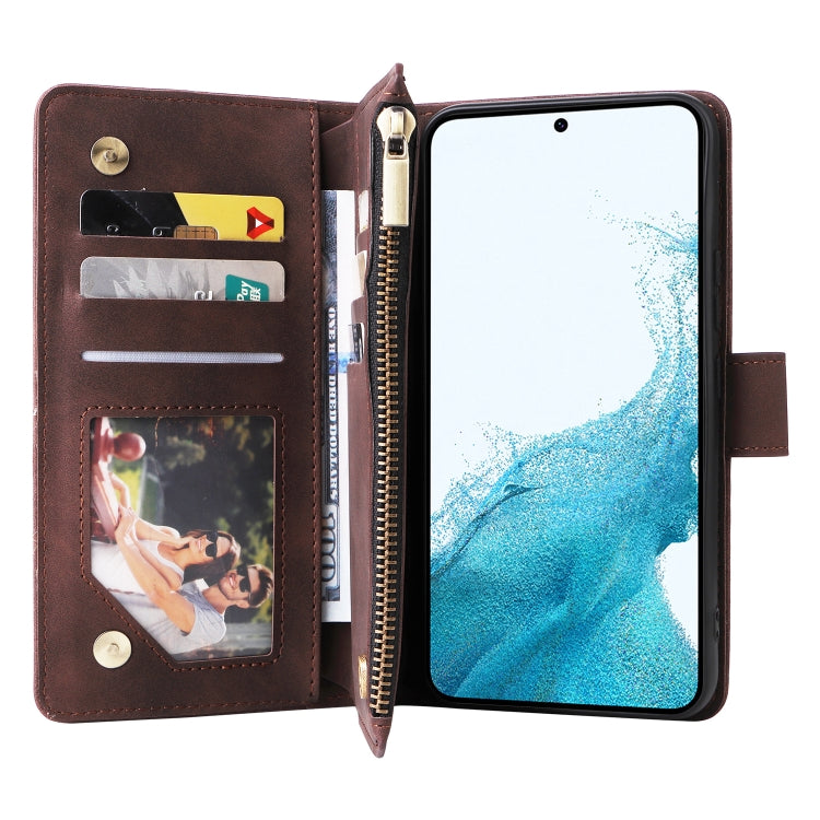 For Samsung Galaxy A54 5G Multifunctional Multi-Card Wallet Phone Leather Case