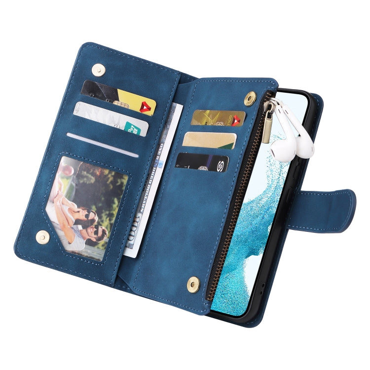 For Samsung Galaxy A54 5G Multifunctional Multi-Card Wallet Phone Leather Case