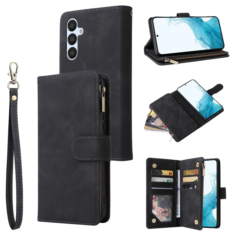 For Samsung Galaxy A54 5G Multifunctional Multi-Card Wallet Phone Leather Case