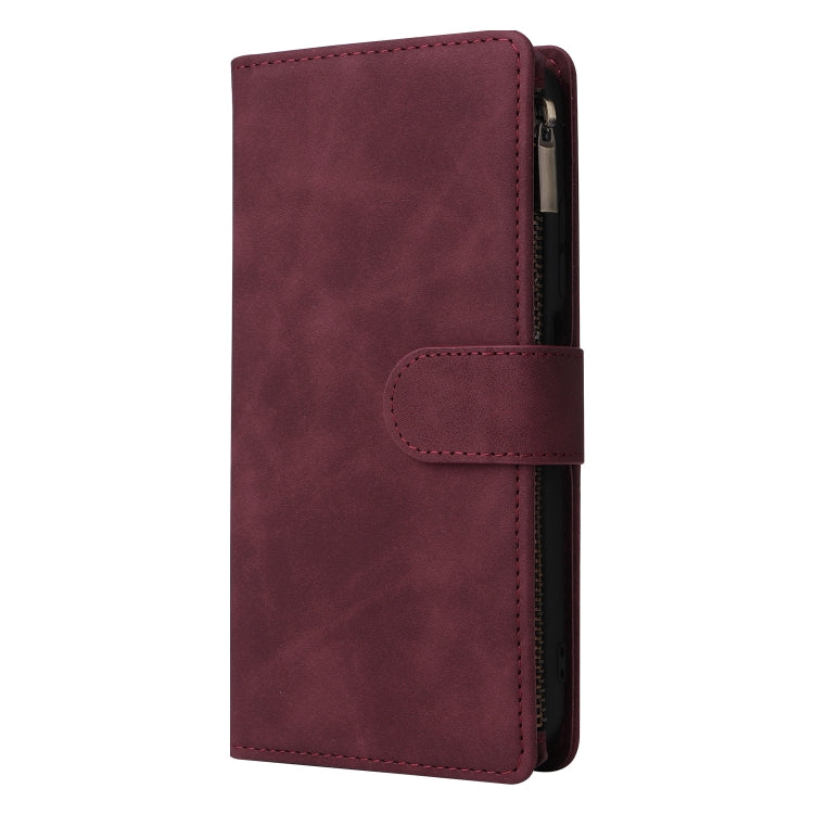 For Xiaomi 12T / 12T Pro Multifunctional Multi-Card Wallet Phone Leather Case