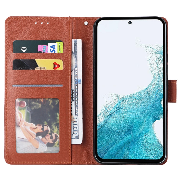 For Samsung Galaxy A54 3 Card Slots Multifunctional Leather Phone Case