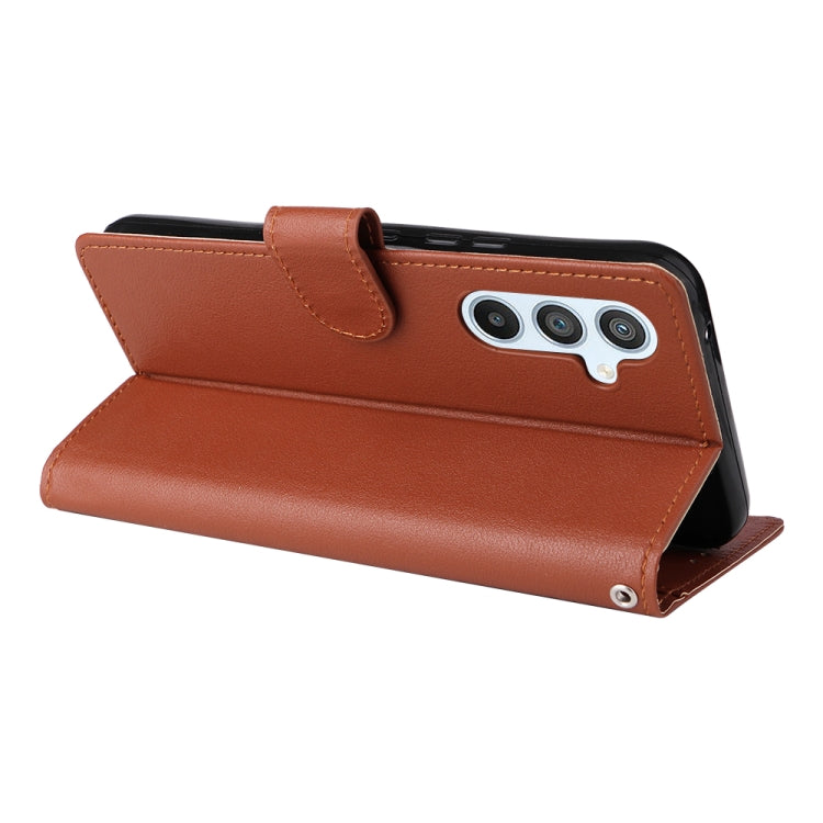 For Samsung Galaxy A54 3 Card Slots Multifunctional Leather Phone Case