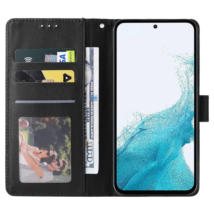 For Samsung Galaxy A54 3 Card Slots Multifunctional Leather Phone Case