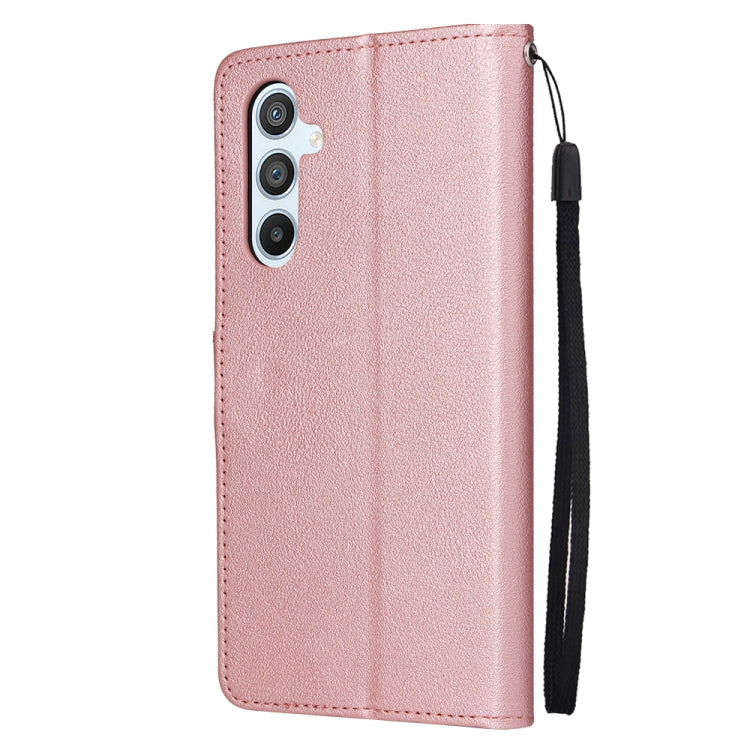 For Samsung Galaxy A54 3 Card Slots Multifunctional Leather Phone Case