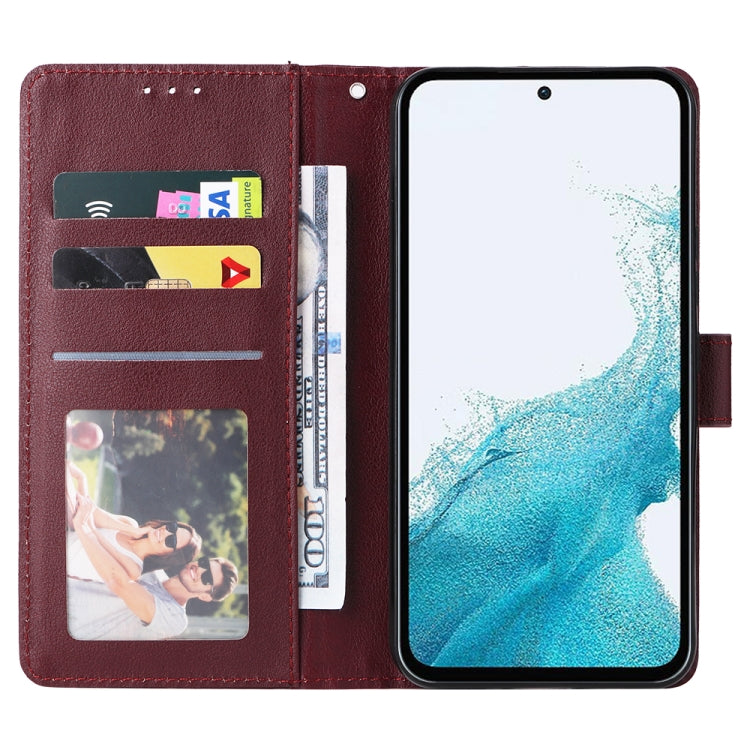 For Samsung Galaxy A54 3 Card Slots Multifunctional Leather Phone Case